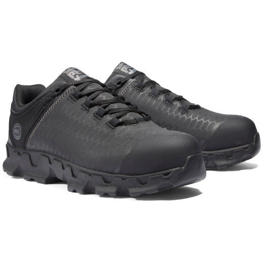 Timberland Pro Men's Powertrain Sport Alloy Toe Sneaker Work Shoe -Black- TB0A1Q3F001 7 / Medium / Black - Overlook Boots