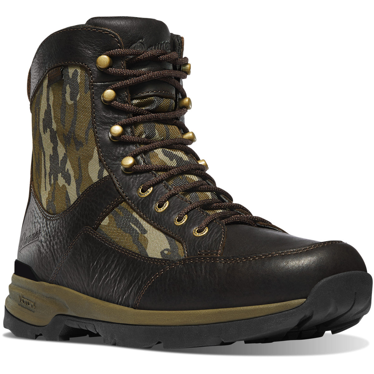Danner Men's Recurve 7" Waterproof Pac Hunt Boot - Mossy Oak Bottomland - 47613 7 / Medium / Mossy Oak - Overlook Boots