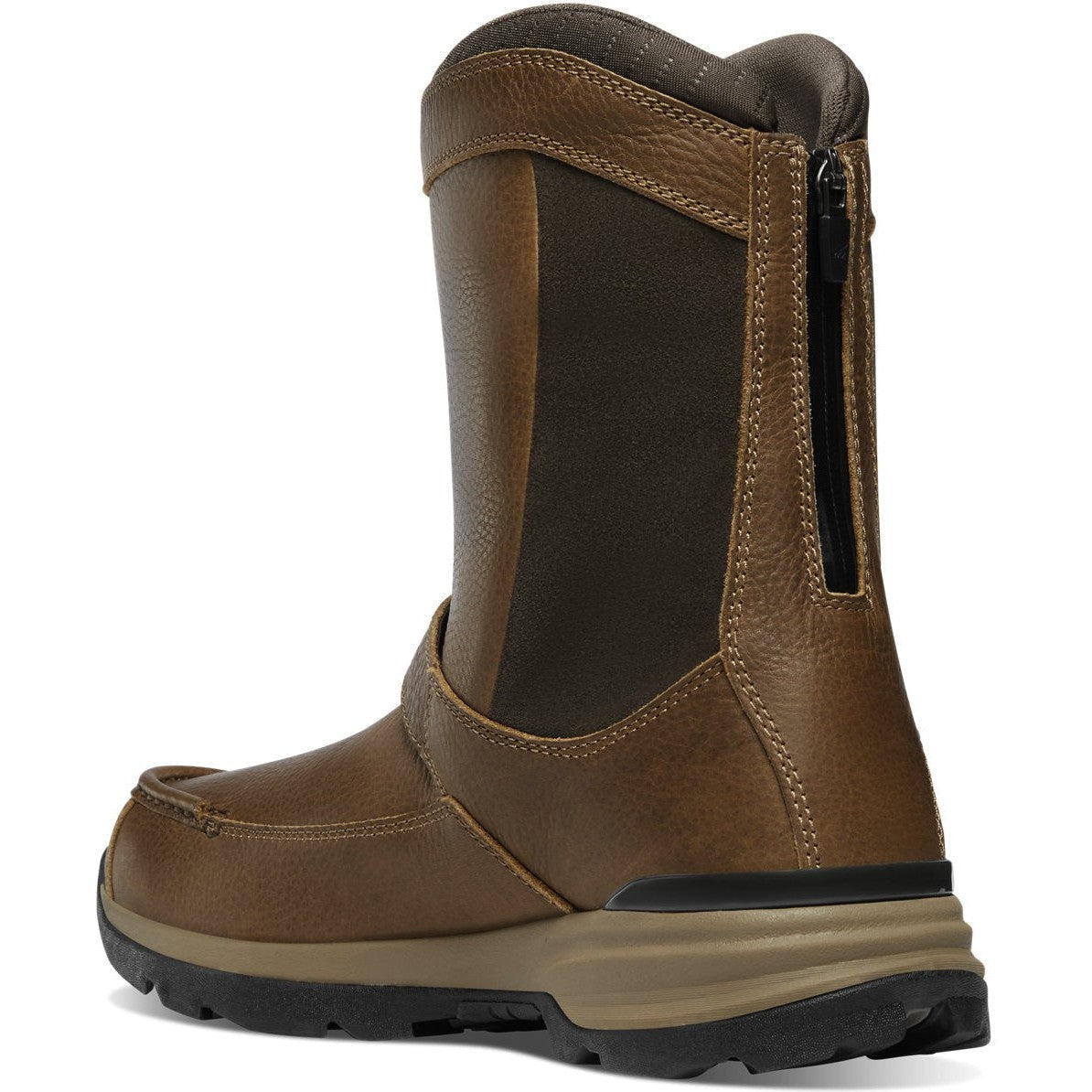 Danner Men's Recurve 10" Moc Toe Waterproof Rear Zip Hunt Boot -Brown- 47631 - Overlook Boots