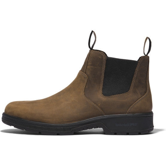 Timberland Pro Men's Nashoba Non-Metallic Toe Composite Toe Waterproof Chelsea Work Boot TB1A2CFX214 - Overlook Boots