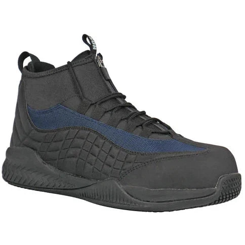 Hoss Men's Full Court Composite Toe Slip Resistant Work Shoe - Navy 50148 7 / Medium / Navy - Overlook Boots