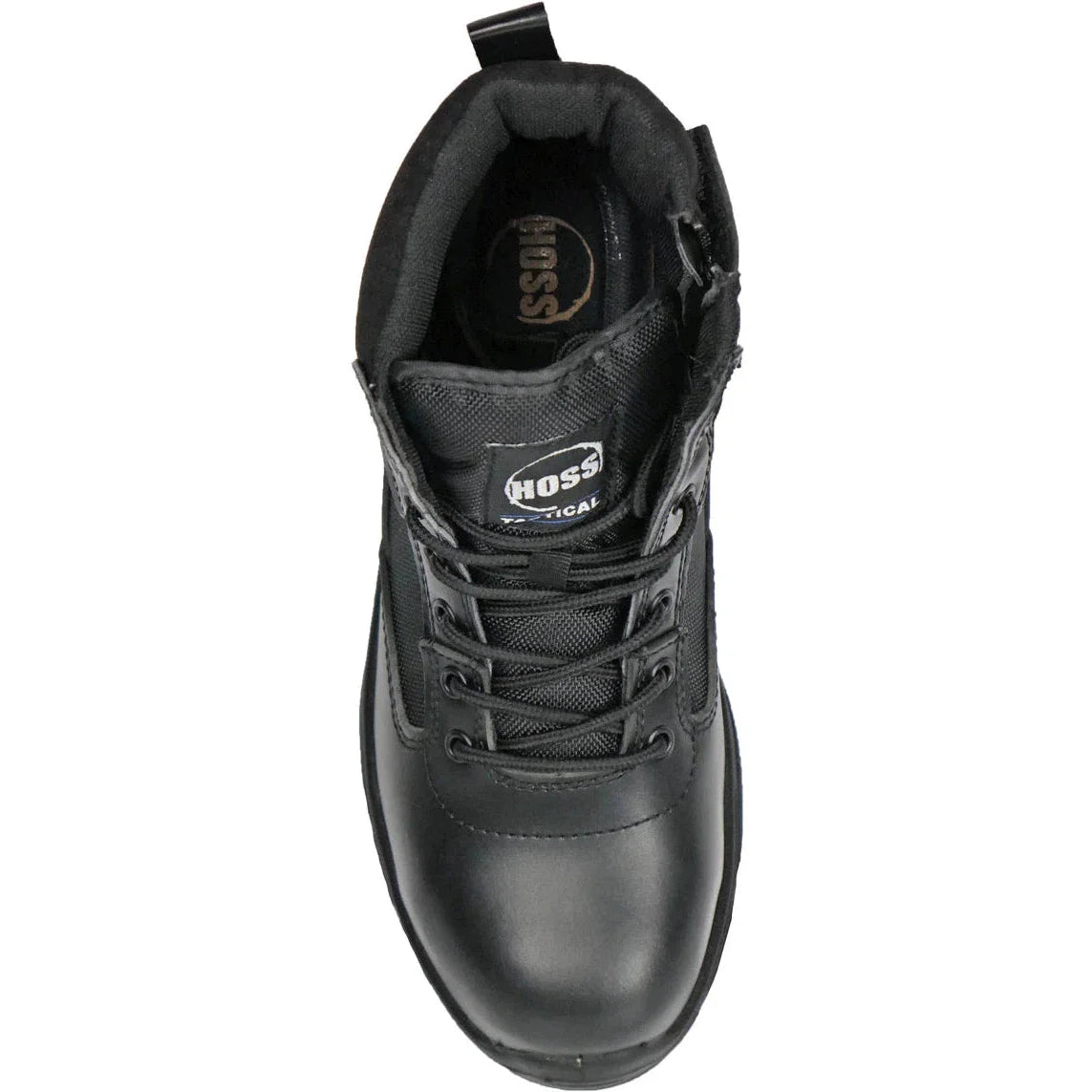 Hoss Men's Watchman 6" Composite Safety Toe Side Zipper Work Shoe - Black 50172 - Overlook Boots