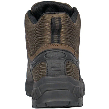 Hoss Men's Eric Hi Oblique Toe Slip Resistant Work Shoe - Brown 50239 - Overlook Boots