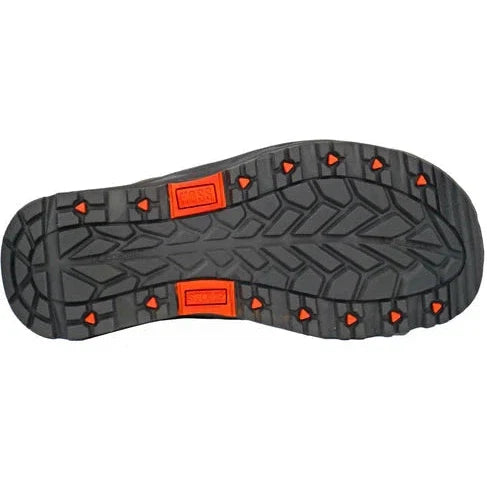 Hoss Men's Eric Hi Soft Toe Slip Resistant Work Shoe- Brown- 50250  - Overlook Boots