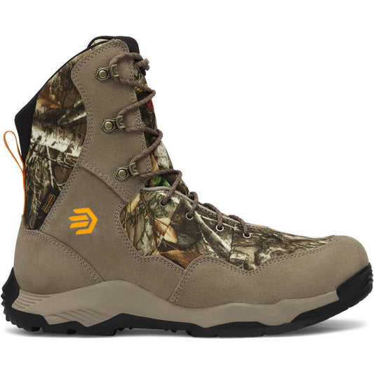 Lacrosse Men's Ridgeback 8" Waterproof 1200G Lace Up Hunting Boot -Brown- 504225 7 / Medium / Brown - Overlook Boots