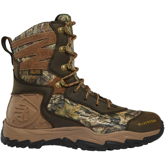 Lacrosse Men's Windrose 8" Waterproof 600g Thinsulate Hunt Boot Mossy Oak - 513361 7 / Medium / Mossy Oak Break-Up Country - Overlook Boots