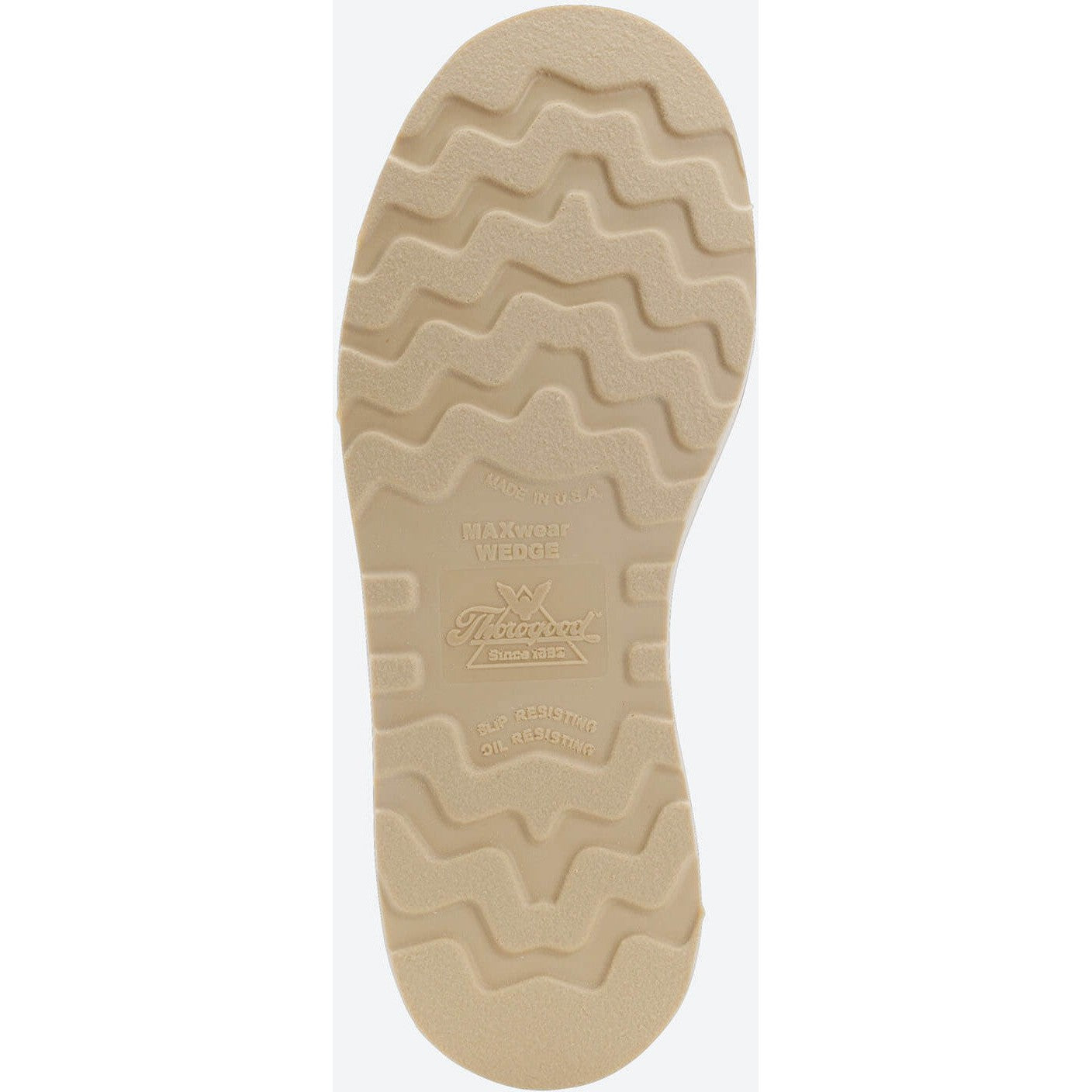 Thorogood Women's American 6" Moc Toe Wedge Work Boot -Tobacco- 514-4200  - Overlook Boots