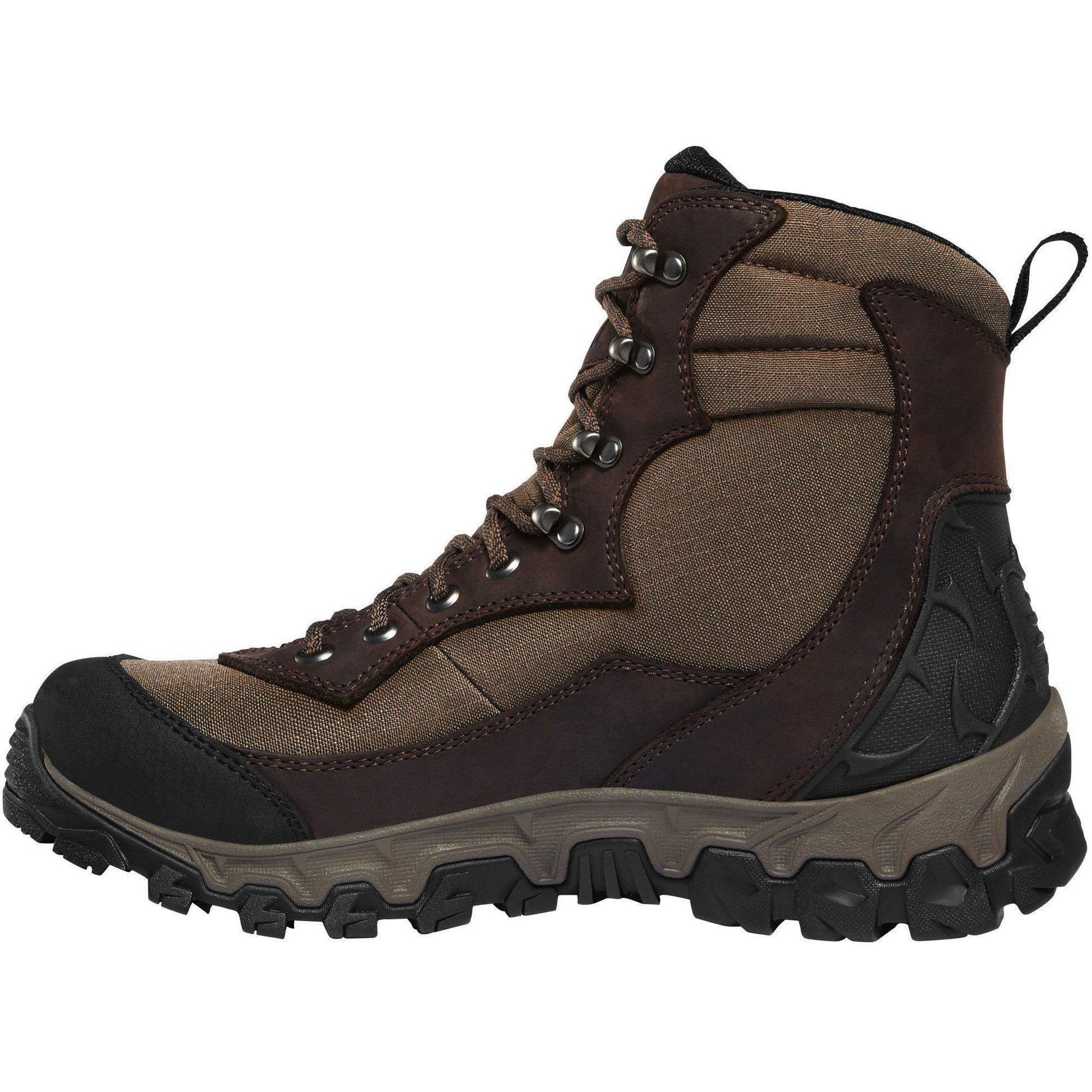 Lacrosse Men's Lodestar 7" Soft Toe Waterproof 400G Hunt Boot - Brown - 516334 - Overlook Boots