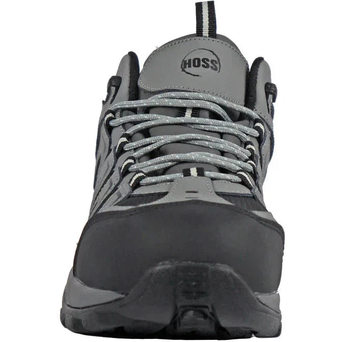 Hoss Men's Trail Composite Safety Waterproof Toe Work Boot - Grey 53023 - Overlook Boots