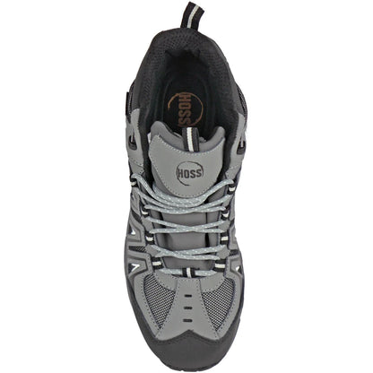 Hoss Men's Trail Composite Safety Waterproof Toe Work Boot - Grey 53023 - Overlook Boots