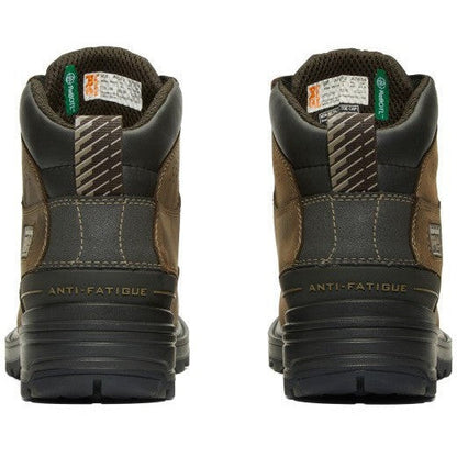 Timberland Pro Men's Magnitude 6" Composite Toe Waterproof Work Boot- Coffee- TB1A5QFJ214 - Overlook Boots