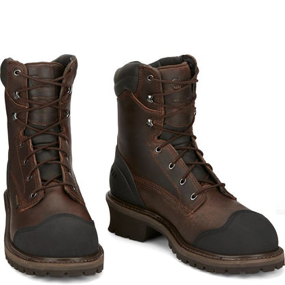 Chippewa Men's Aldarion 8" Composite Toe Waterproof 400G Ins Logger Work Boot - 55053 - Overlook Boots