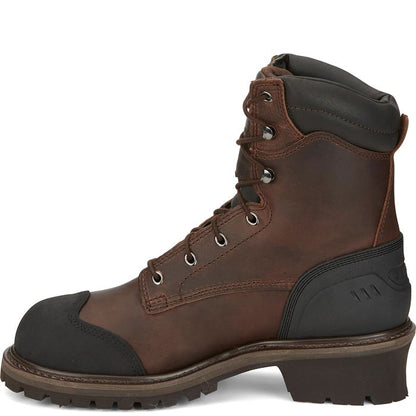 Chippewa Men's Aldarion 8" Composite Toe Waterproof 400G Ins Logger Work Boot - 55053 - Overlook Boots