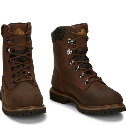 Chippewa Men's Birkhead 8" Soft Toe Waterproof 400G Ins Lace-Up Work Boot - 55068 - Overlook Boots