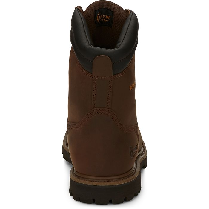 Chippewa Men's Birkhead 8" Soft Toe Waterproof 400G Ins Lace-Up Work Boot - 55068 - Overlook Boots