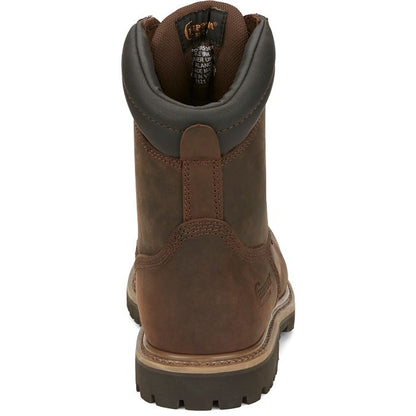 Chippewa Men's Birkhead 8" Steel Toe Waterproof 400G Ins Lace-Up Work Boot - 55069 - Overlook Boots