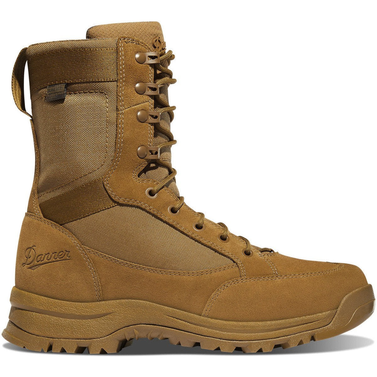 Danner Tanicus 8" Military Boots with Danner Dry Waterproof System - Coyote - 55317 3 / Medium / Coyote - Overlook Boots