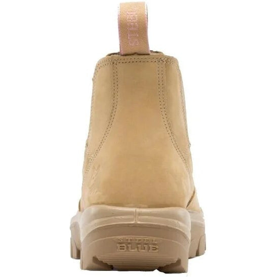 Steel Blue Women's Hobart Ladies 6" Waterproof Steel Toe Romeo Work Boot - Sand - 812891 - Overlook Boots