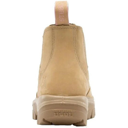 Steel Blue Women's Hobart Ladies 6" Waterproof Steel Toe Romeo Work Boot - Sand - 812891 - Overlook Boots