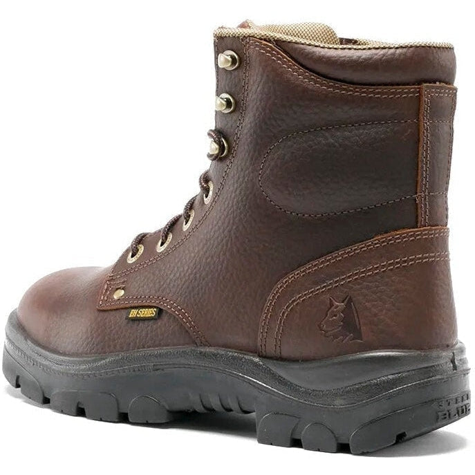 Steel Blue Men's Argyle 6" Waterproof Soft Toe Waterproof Work Boot - Oak - 810952 - Overlook Boots