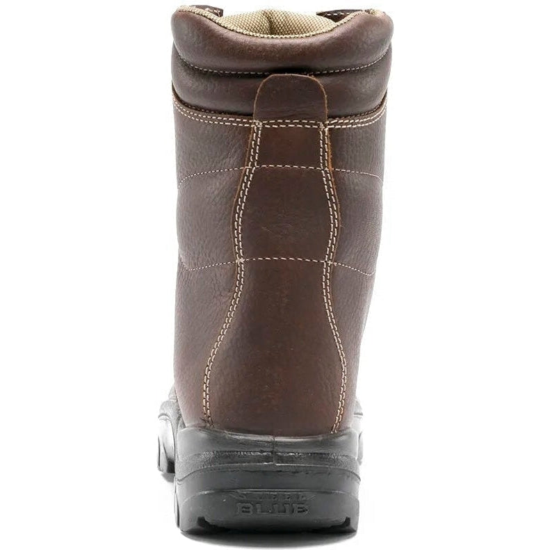 Steel Blue Men's Portland 8" Waterproof Steel Toe Lace Up Work Boot - Oak - 812955 - Overlook Boots