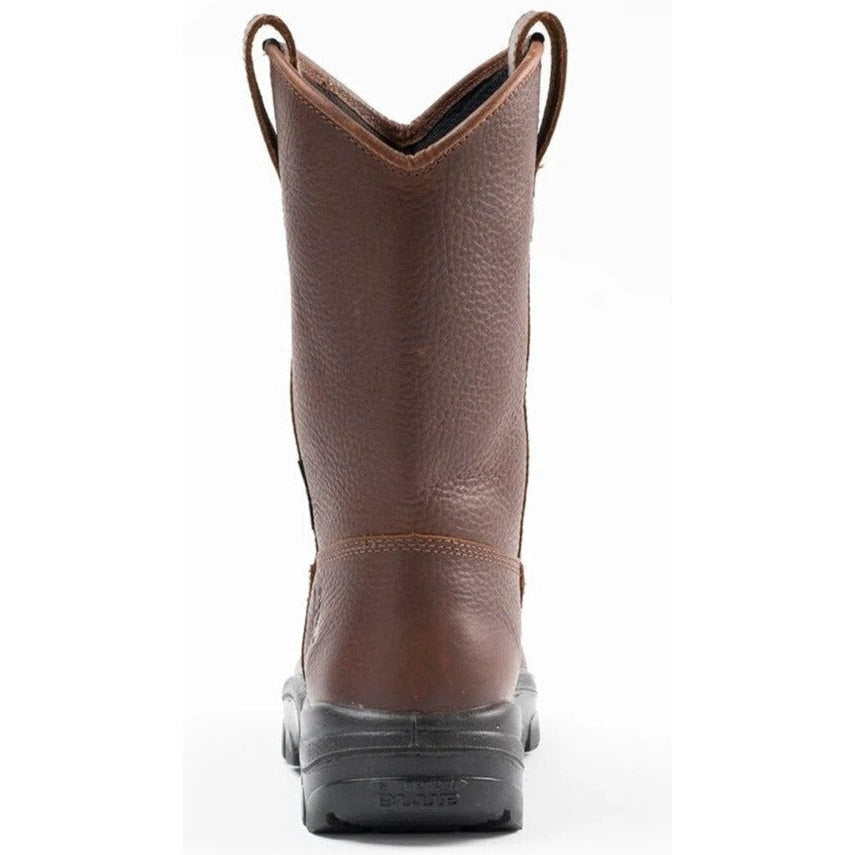 Steel Blue Men's Heeler 10" Waterproof Steel Toe Wellington Work Boot - Oak - 812915 - Overlook Boots