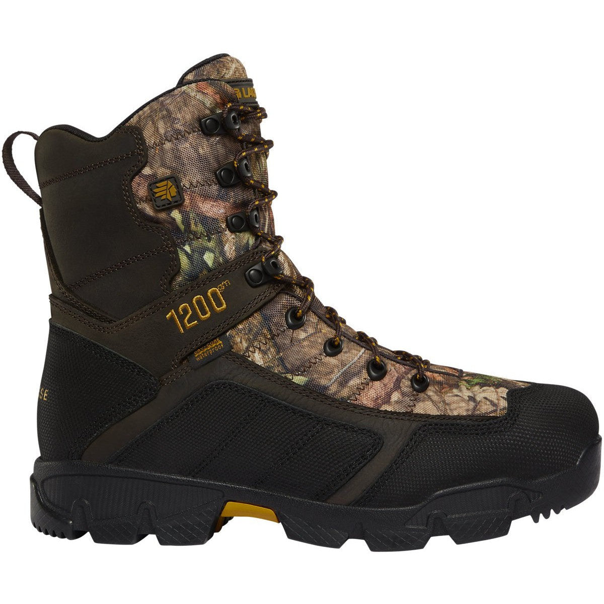 Lacrosse Men's Cold Snap 9" Plain Toe Pac Waterproof 1200G Hunt Boot Mossy Oak 566710 8 / Medium / Mossy Oak - Overlook Boots