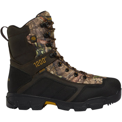 Lacrosse Men's Cold Snap 9" Plain Toe Pac Waterproof 1200G Hunt Boot Mossy Oak 566710 8 / Medium / Mossy Oak - Overlook Boots