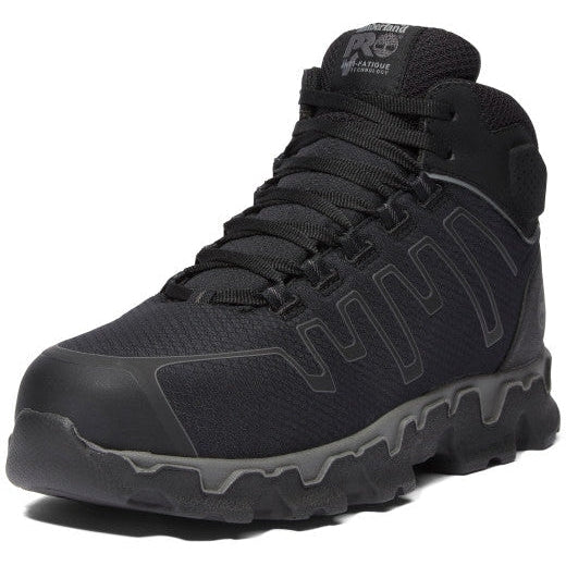Timberland Pro Men's Powertrain Sport Alloy Toe Sneaker Work Shoe -Black- TB1A1JYQ001 - Overlook Boots
