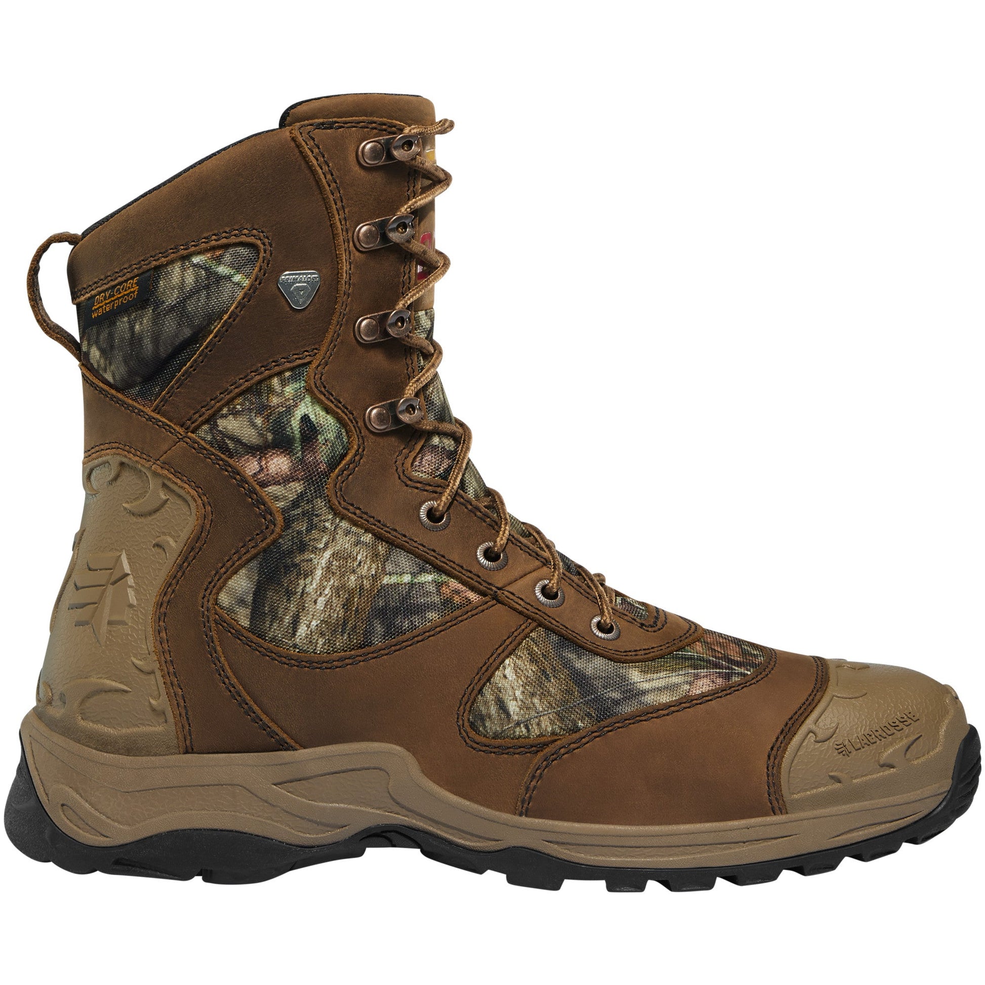 Lacrosse Men's Atlas 8" Soft Toe Waterproof 1200G Ins Hunt Boot- Mossy Oak- 572113 7 / Medium / Mossy Oak - Overlook Boots