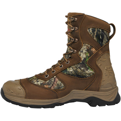 Lacrosse Men's Atlas 8" Soft Toe Waterproof 1200G Ins Hunt Boot- Mossy Oak- 572113 - Overlook Boots
