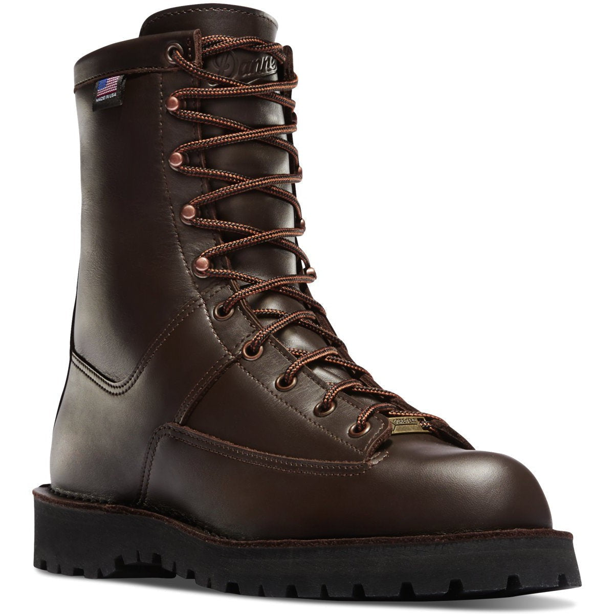 Danner Men's Hood Winter Light 8" Waterproof 200G Hunt Boot - Brown - 58900 - Overlook Boots