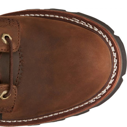 Chippewa Men's Super Dna 9" Plain Toe Waterproof Lace Up Work Boot -Brown- 59406 - Overlook Boots