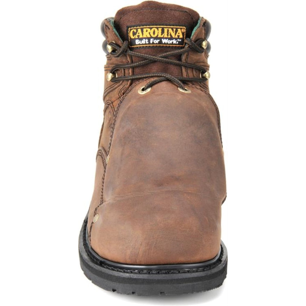 Carolina Men's Metpro Lo 6" Steel Toe Metguard Work Boot -Brown- 599  - Overlook Boots