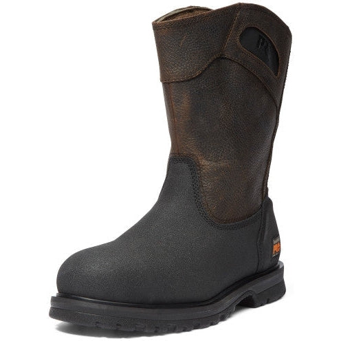 Timberland Pro Men's Powerwelt Steel Toe Slip Resistant Work Boot -Brown- TB153522210 - Overlook Boots