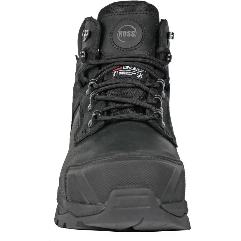 Hoss Men's Chiller Composite Toe Waterproof 600G Insulated Boot - Black 60100  - Overlook Boots