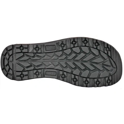 Hoss Men's Stomp Oblique Toe Waterproof Slip Resistant Work Boot - Brown 60203 - Overlook Boots