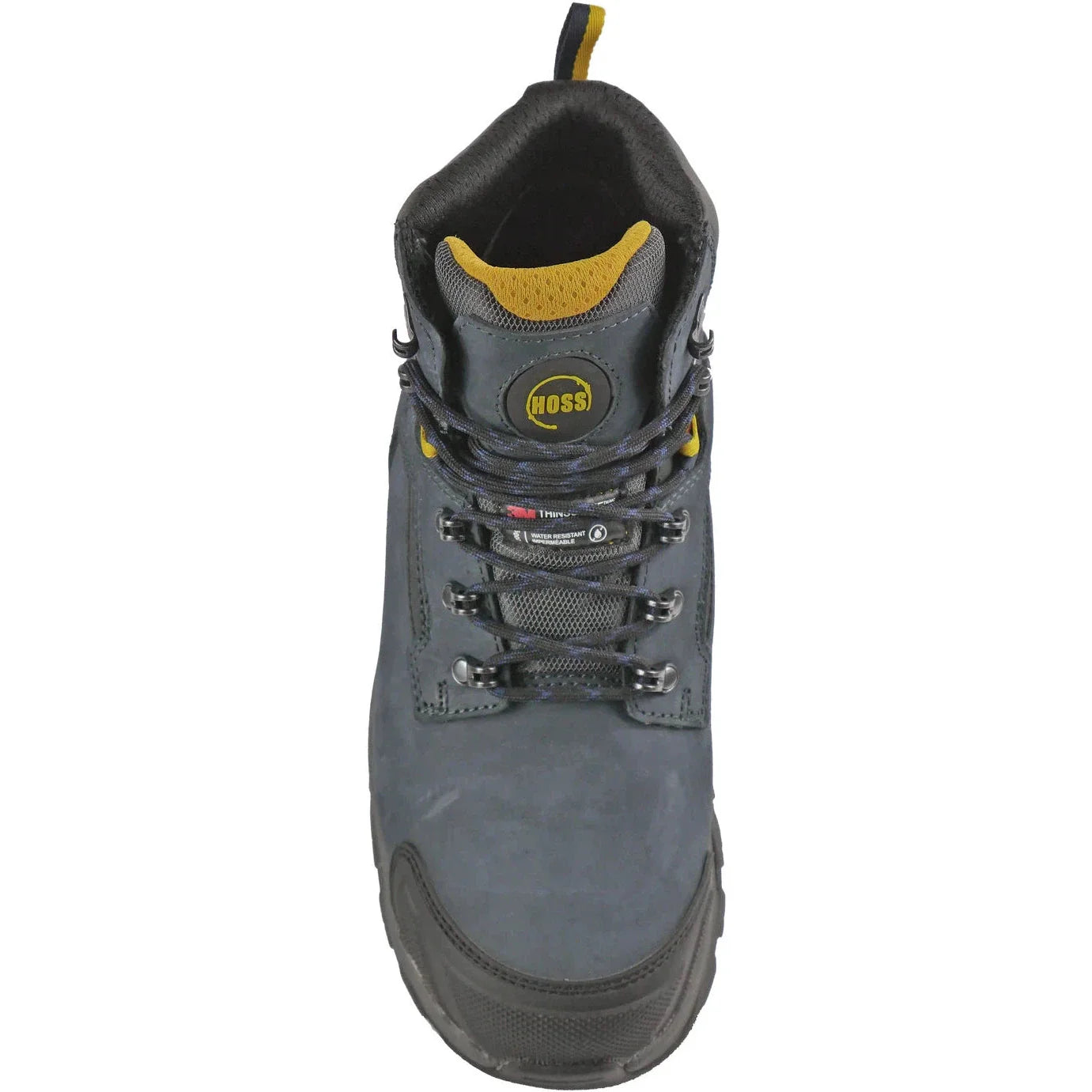 Hoss Men's Chiller Composite Toe Waterproof 200G Insulated Work Boot - Blue 60700 - Overlook Boots