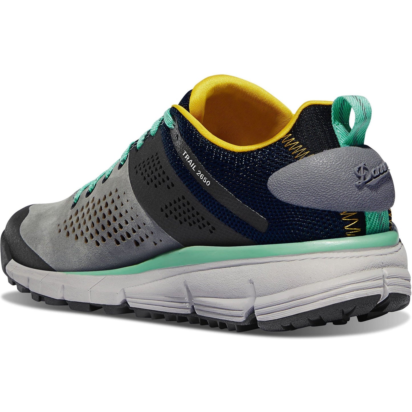 Danner Women's Trail 2650 3" Hiker Shoe - Gray/Blue - 61283  - Overlook Boots