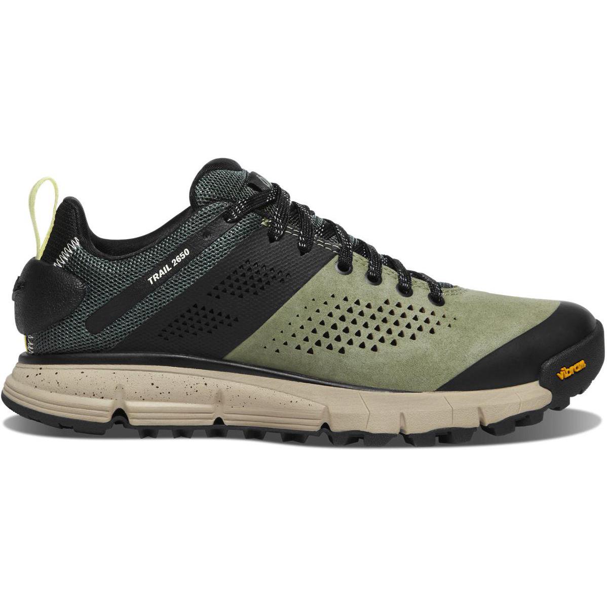 Danner Women's Trail 2650 3" Outdoor Hiking Shoe- Green/Black - 61311 - Overlook Boots