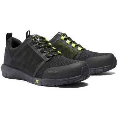 Timberland Pro Men's Radius Composite Toe Work Sneaker Shoe- Black- TB1A27X5001 - Overlook Boots