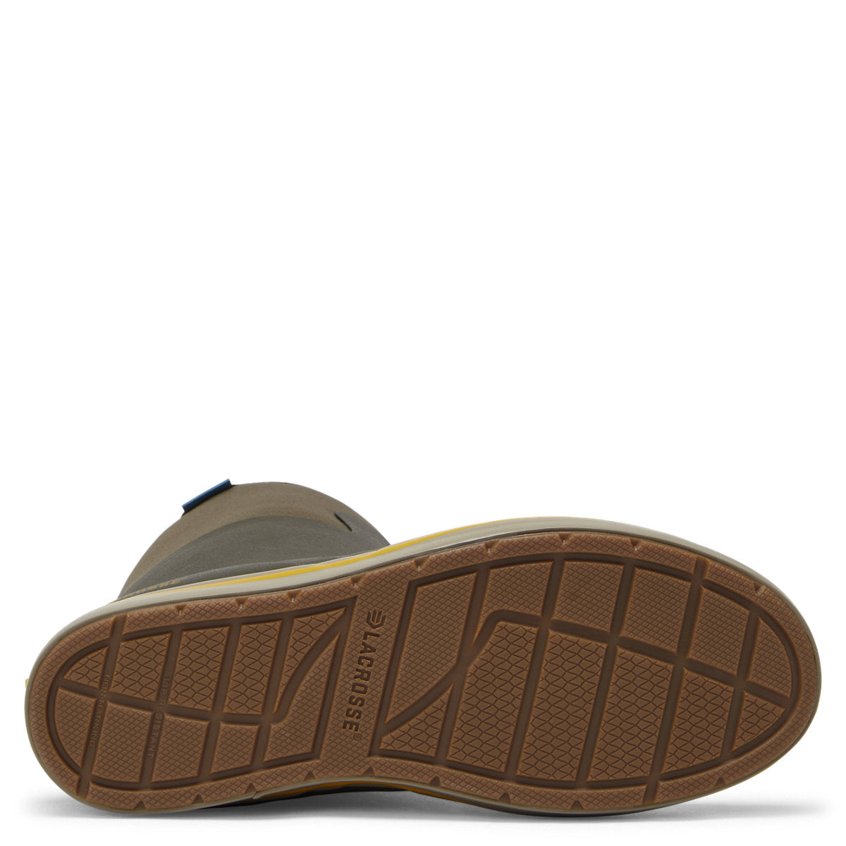 Lacrosse Men's Alpha 12" Slip Resistant Deck Work Boot - Brown - 621300 - Overlook Boots