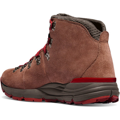 Danner Women's Mountain 600 4.5" Waterproof Hiking Boot - Brown/Red - 62245 - Overlook Boots