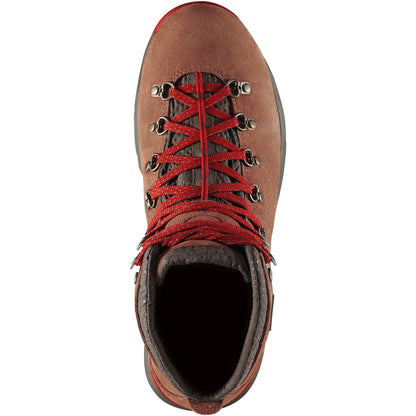 Danner Women's Mountain 600 4.5" Waterproof Hiking Boot - Brown/Red - 62245 - Overlook Boots