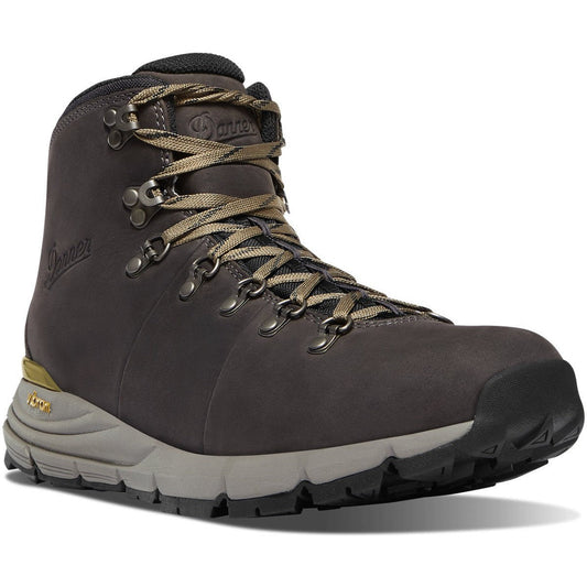 Danner Men's Mountain 600 Leaf GORE-TEX® 4.5" Waterproof Hiking Shoe Obsidian- 62306 7 / Medium / Grey - Overlook Boots