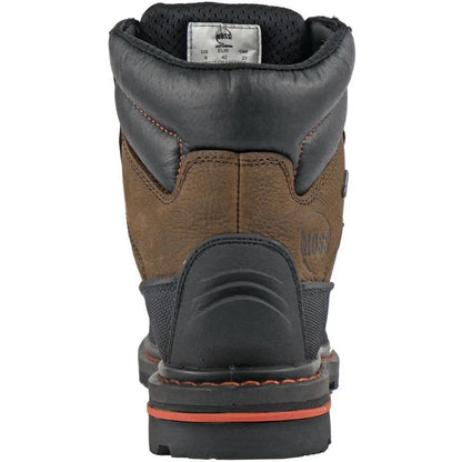 Hoss Men's K-Tough 6" Composite Toe Waterproof Puncture Resistant Duty Boot - Brown 62705  - Overlook Boots