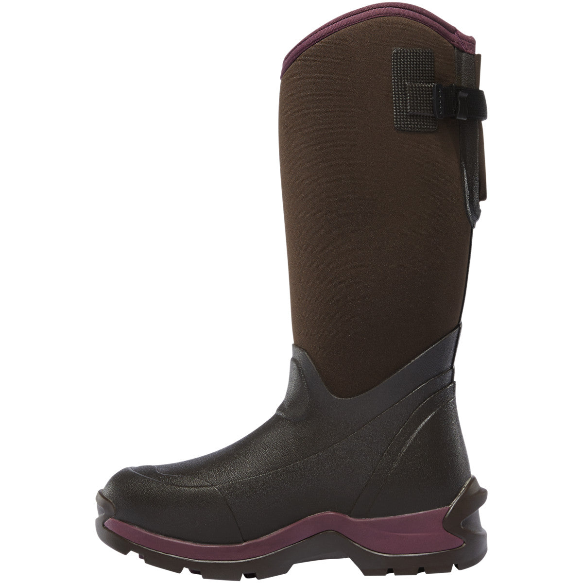 Lacrosse Women's Alpha Thermal 14" Waterproof Rubber Work Boot - Chocolate - 644104 - Overlook Boots