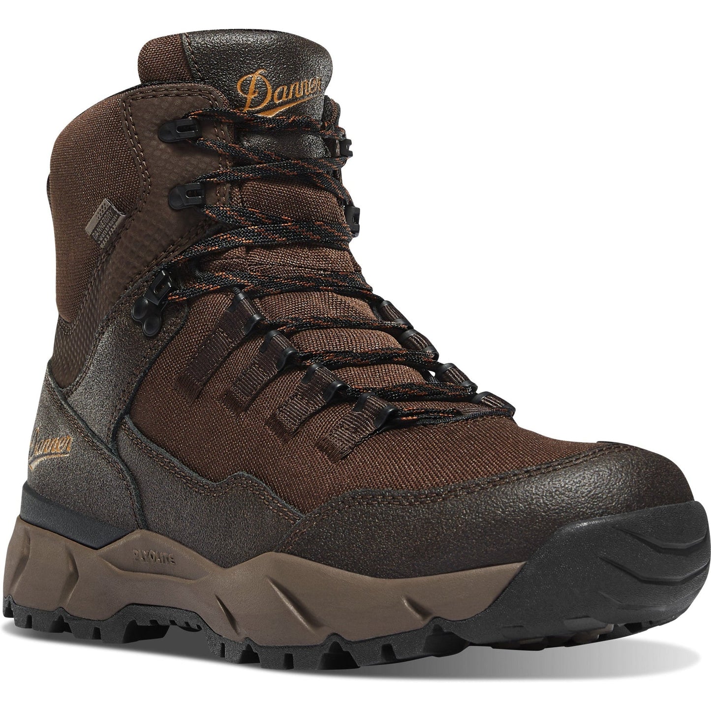 Danner Men's Vital Trail 6" Waterproof Hiking Boot - Coffee Brown - 65300 14 / Wide / Brown - Overlook Boots