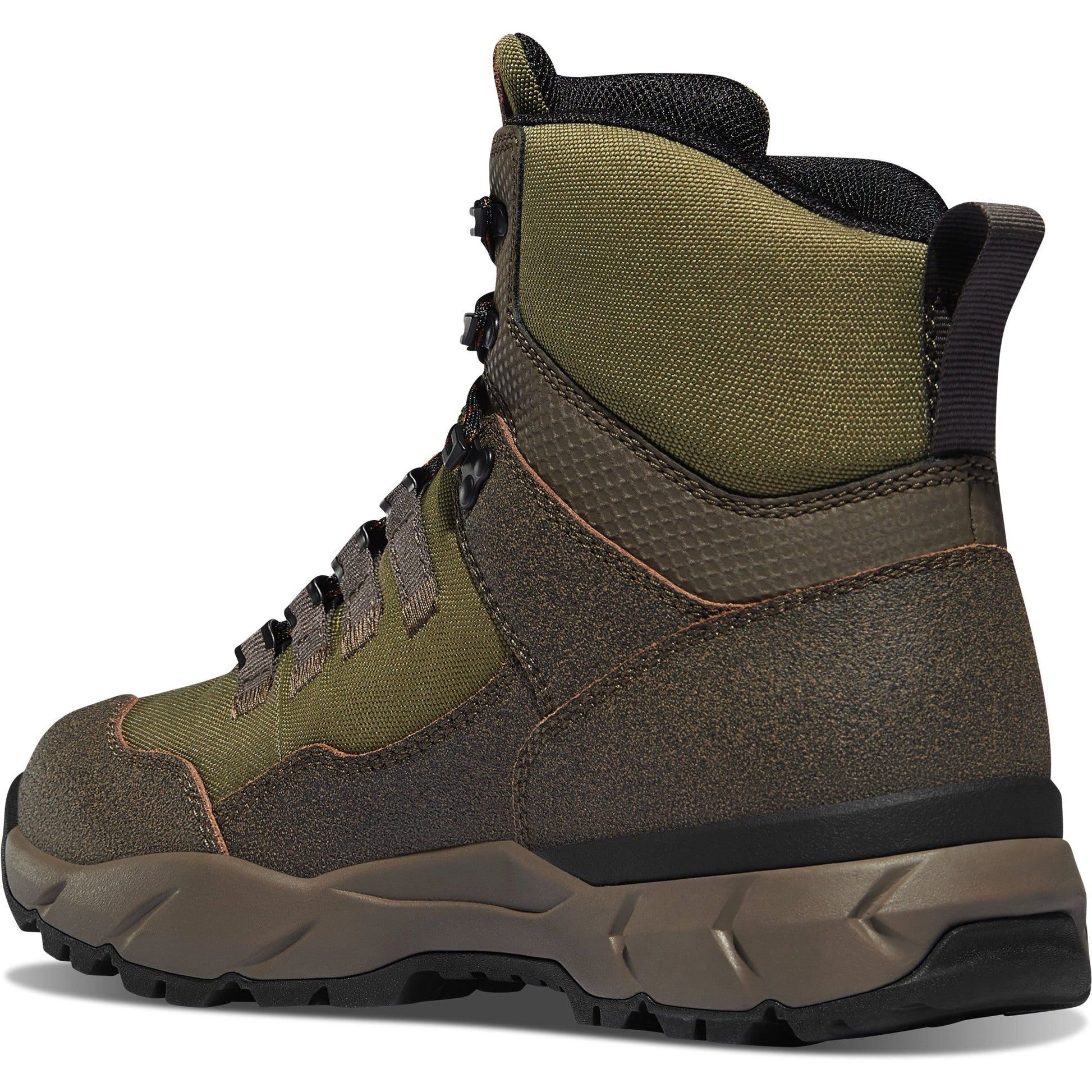 Danner Men's Vital Trail 6" Waterproof Hiking Boot - Brown/Olive - 65301 - Overlook Boots