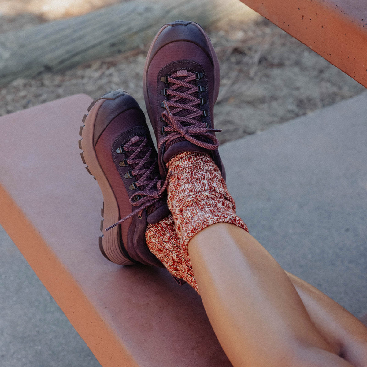 Danner Women's Trail Trainer 3" Outdoor Hike Shoe - Plum - 65401 - Overlook Boots